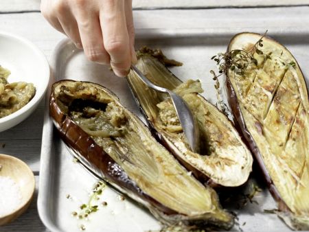 Auberginen-Bruschetta Zubereitung Schritt 5 Auberginen-Bruschetta Zubereitung Schritt 5