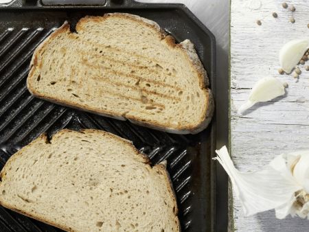 Auberginen-Bruschetta Zubereitung Schritt 9 Auberginen-Bruschetta Zubereitung Schritt 9