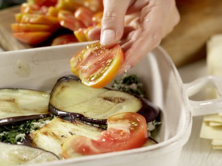 Auberginen-Lasagne Zubereitung Schritt 11 Auberginen-Lasagne Zubereitung Schritt 11