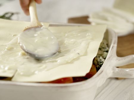 Auberginen-Lasagne Zubereitung Schritt 12 Auberginen-Lasagne Zubereitung Schritt 12