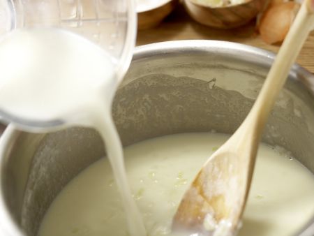 Auberginen-Lasagne Zubereitung Schritt 2 Auberginen-Lasagne Zubereitung Schritt 2