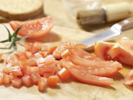 Auberginenbrei mit Zwieback Zubereitung Schritt 4 Auberginenbrei mit Zwieback Zubereitung Schritt 4