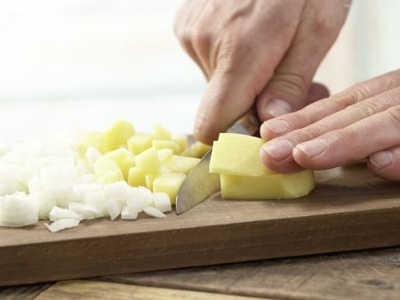 Bärlauch-Schaum mit Buchweizenklößen Zubereitung Schritt 3 Bärlauch-Schaum mit Buchweizenklößen Zubereitung Schritt 3