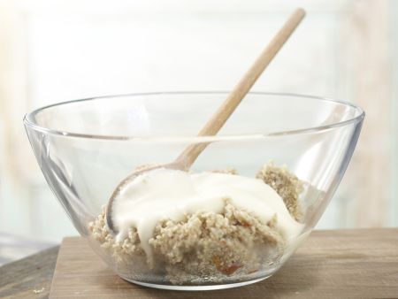 Bärlauch-Schaum mit Buchweizenklößen Zubereitung Schritt 6 Bärlauch-Schaum mit Buchweizenklößen Zubereitung Schritt 6