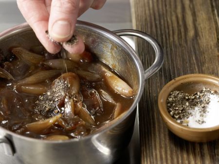Balsamico-Dattel-Sauce Zubereitung Schritt 4 Balsamico-Dattel-Sauce Zubereitung Schritt 4