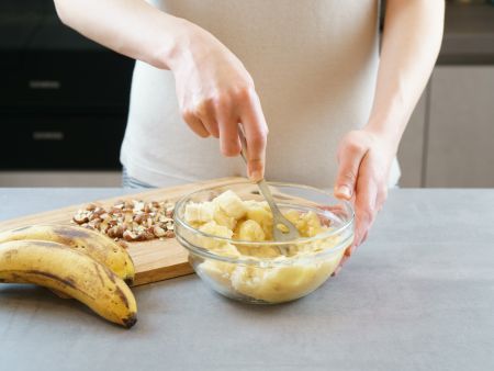 Bananenbrot Zubereitung Schritt 1 Bananenbrot Zubereitung Schritt 1