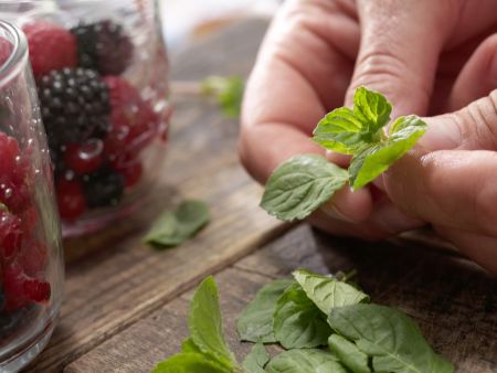 Beeren-Cocktail Zubereitung Schritt 8 Beeren-Cocktail Zubereitung Schritt 8