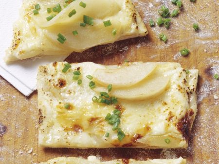 Birnen-Flammkuchen Rezept