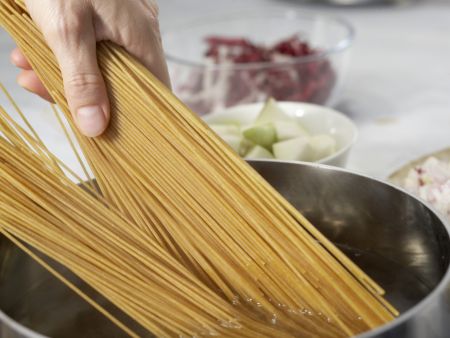 Birnen-Pasta Zubereitung Schritt 5 Birnen-Pasta Zubereitung Schritt 5