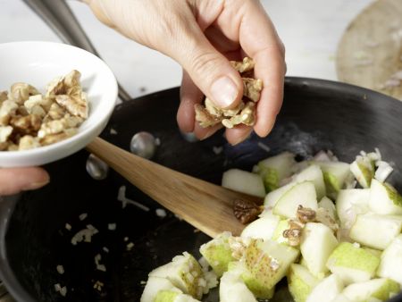 Birnen-Pasta Zubereitung Schritt 6 Birnen-Pasta Zubereitung Schritt 6