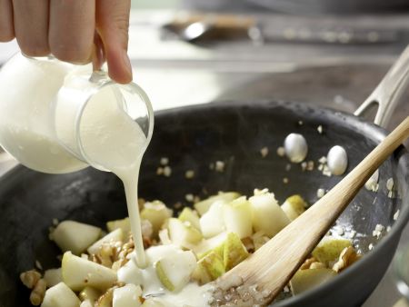 Birnen-Pasta Zubereitung Schritt 7 Birnen-Pasta Zubereitung Schritt 7