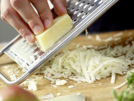 Birnen-Pizza mit Bündner Fleisch Zubereitung Schritt 1 Birnen-Pizza mit Bündner Fleisch Zubereitung Schritt 1