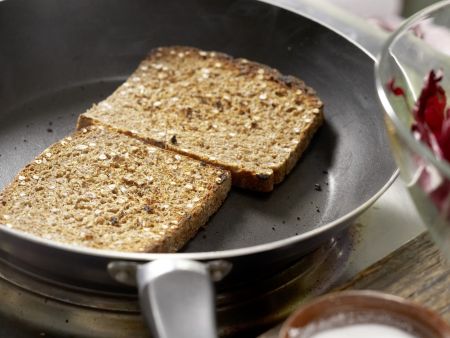 Blattsalat mit geräucherter Forelle Zubereitung Schritt 4 Blattsalat mit geräucherter Forelle Zubereitung Schritt 4
