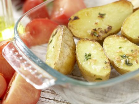 Blattsalate in Pfefferdressing Zubereitung Schritt 7 Blattsalate in Pfefferdressing Zubereitung Schritt 7