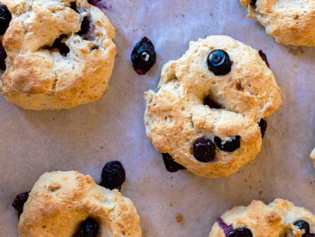 Blaubeer-Bagels Rezept