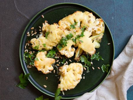 Blumenkohl-Knobi-Bites