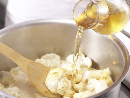 Blumenkohlcremesuppe Zubereitung Schritt 5 Blumenkohlcremesuppe Zubereitung Schritt 5