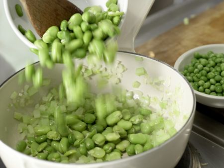 Bohnen-Erbsen-Gemüse Zubereitung Schritt 4 Bohnen-Erbsen-Gemüse Zubereitung Schritt 4