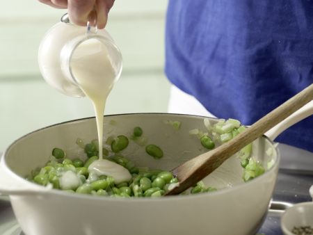 Bohnen-Erbsen-Gemüse Zubereitung Schritt 6 Bohnen-Erbsen-Gemüse Zubereitung Schritt 6