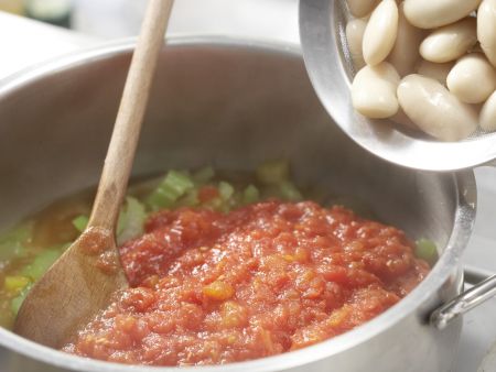 Bohnen-Paprika-Chili Zubereitung Schritt 5 Bohnen-Paprika-Chili Zubereitung Schritt 5