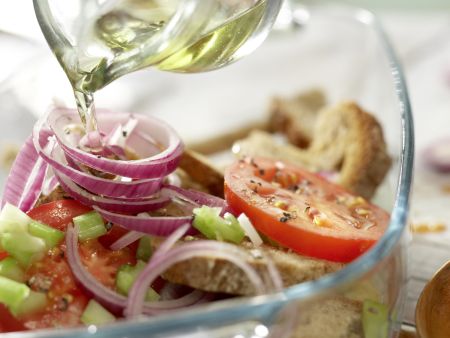 Bornholmer Brotsalat Zubereitung Schritt 3 Bornholmer Brotsalat Zubereitung Schritt 3