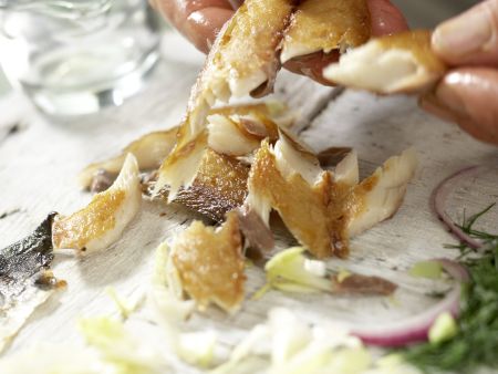 Bornholmer Brotsalat Zubereitung Schritt 5 Bornholmer Brotsalat Zubereitung Schritt 5