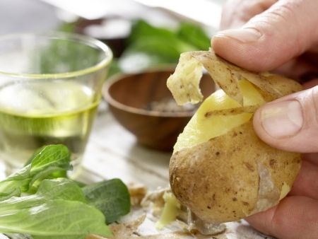 Bornholmer Feldsalat Zubereitung Schritt 1 Bornholmer Feldsalat Zubereitung Schritt 1