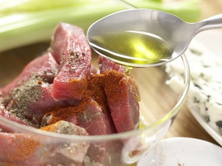Brunnenkressesalat Zubereitung Schritt 1 Brunnenkressesalat Zubereitung Schritt 1