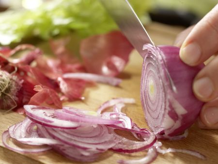 Brunnenkressesalat Zubereitung Schritt 4 Brunnenkressesalat Zubereitung Schritt 4