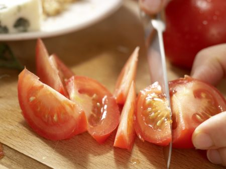 Brunnenkressesalat Zubereitung Schritt 7 Brunnenkressesalat Zubereitung Schritt 7