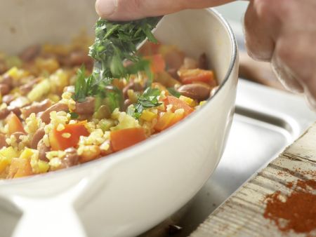 Bulgur-Gemüse-Pilaw Zubereitung Schritt 9 Bulgur-Gemüse-Pilaw Zubereitung Schritt 9