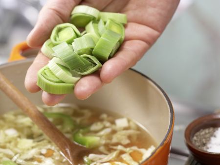 Bunte Gemüsesuppe Zubereitung Schritt 9 Bunte Gemüsesuppe Zubereitung Schritt 9