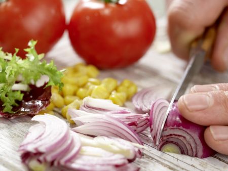 Bunte Salatschüssel Zubereitung Schritt 5 Bunte Salatschüssel Zubereitung Schritt 5
