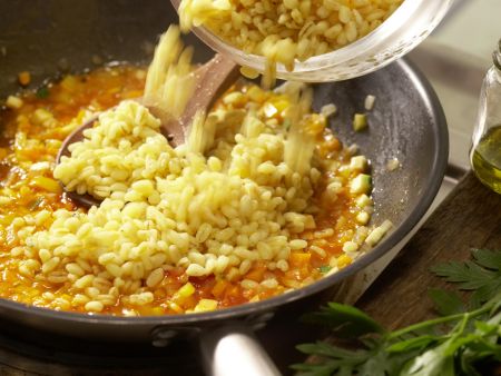 Bunte Weizenpfanne Zubereitung Schritt 7 Bunte Weizenpfanne Zubereitung Schritt 7