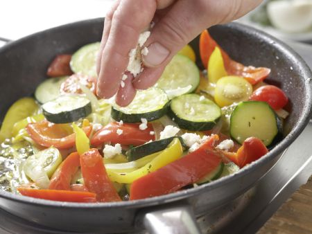 Bunte Gemüsepfanne Zubereitung Schritt 11 Bunte Gemüsepfanne Zubereitung Schritt 11