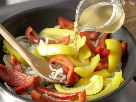 Bunte Gemüsepfanne Zubereitung Schritt 8 Bunte Gemüsepfanne Zubereitung Schritt 8
