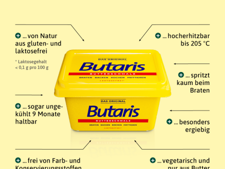Warenkunde Butaris Butterschmalz