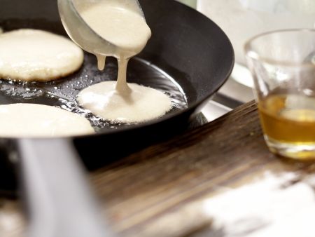 Buttermilch-Vollkorn-Pancakes Zubereitung Schritt 6 Buttermilch-Vollkorn-Pancakes Zubereitung Schritt 6
