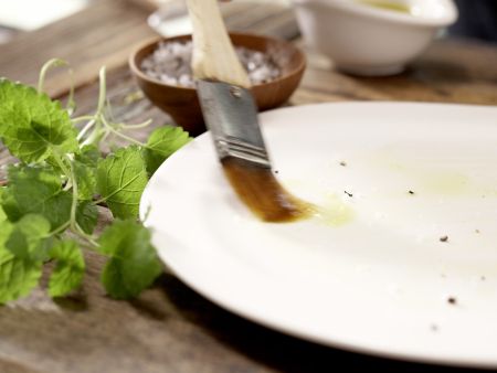 Carpaccio vom Schwertfisch Zubereitung Schritt 1 Carpaccio vom Schwertfisch Zubereitung Schritt 1