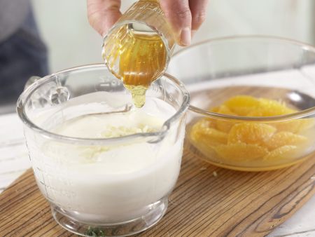 Clementinen-Joghurt Zubereitung Schritt 4 Clementinen-Joghurt Zubereitung Schritt 4
