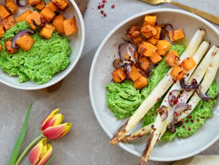 Gemüse aus der Heißluftfritteuse