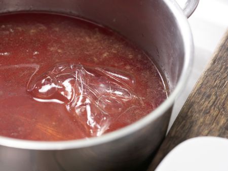 Cranberry-Gelee Zubereitung Schritt 4 Cranberry-Gelee Zubereitung Schritt 4