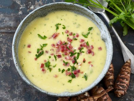 Cremige Topinambursuppe