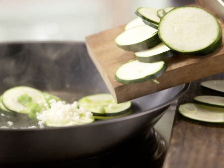 Cremige Zucchininudeln Zubereitung Schritt 4 Cremige Zucchininudeln Zubereitung Schritt 4