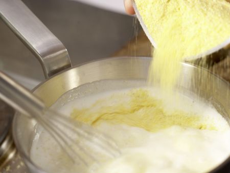Cremiger Maisbrei Zubereitung Schritt 2 Cremiger Maisbrei Zubereitung Schritt 2