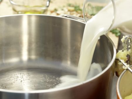 Cremiges Kartoffelpüree Zubereitung Schritt 5 Cremiges Kartoffelpüree Zubereitung Schritt 5