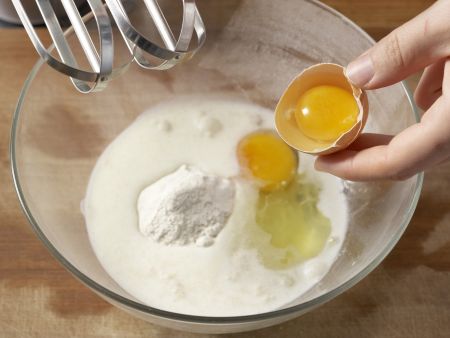 Crêpe-Päckchen Zubereitung Schritt 2 Crêpe-Päckchen Zubereitung Schritt 2