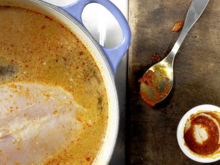 Curry-Hühnersuppe Zubereitung Schritt 2 Curry-Hühnersuppe Zubereitung Schritt 2