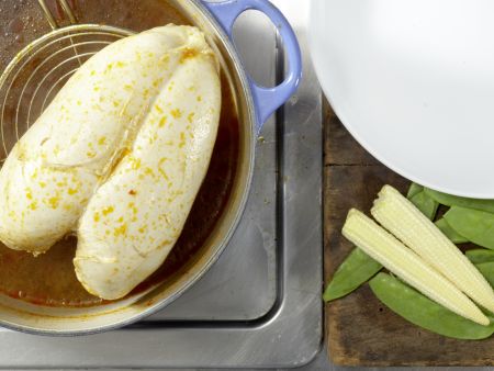Curry-Hühnersuppe Zubereitung Schritt 5 Curry-Hühnersuppe Zubereitung Schritt 5