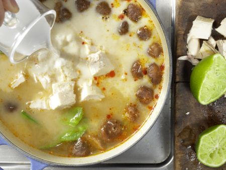 Curry-Hühnersuppe Zubereitung Schritt 9 Curry-Hühnersuppe Zubereitung Schritt 9